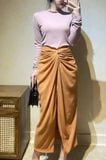  Mary Set - Set Áo Và Chân Váy Xoắn Eo L03 