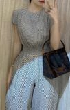  Belle Jumpsuit - Jumpsuit Tay Ngắn POQ47 