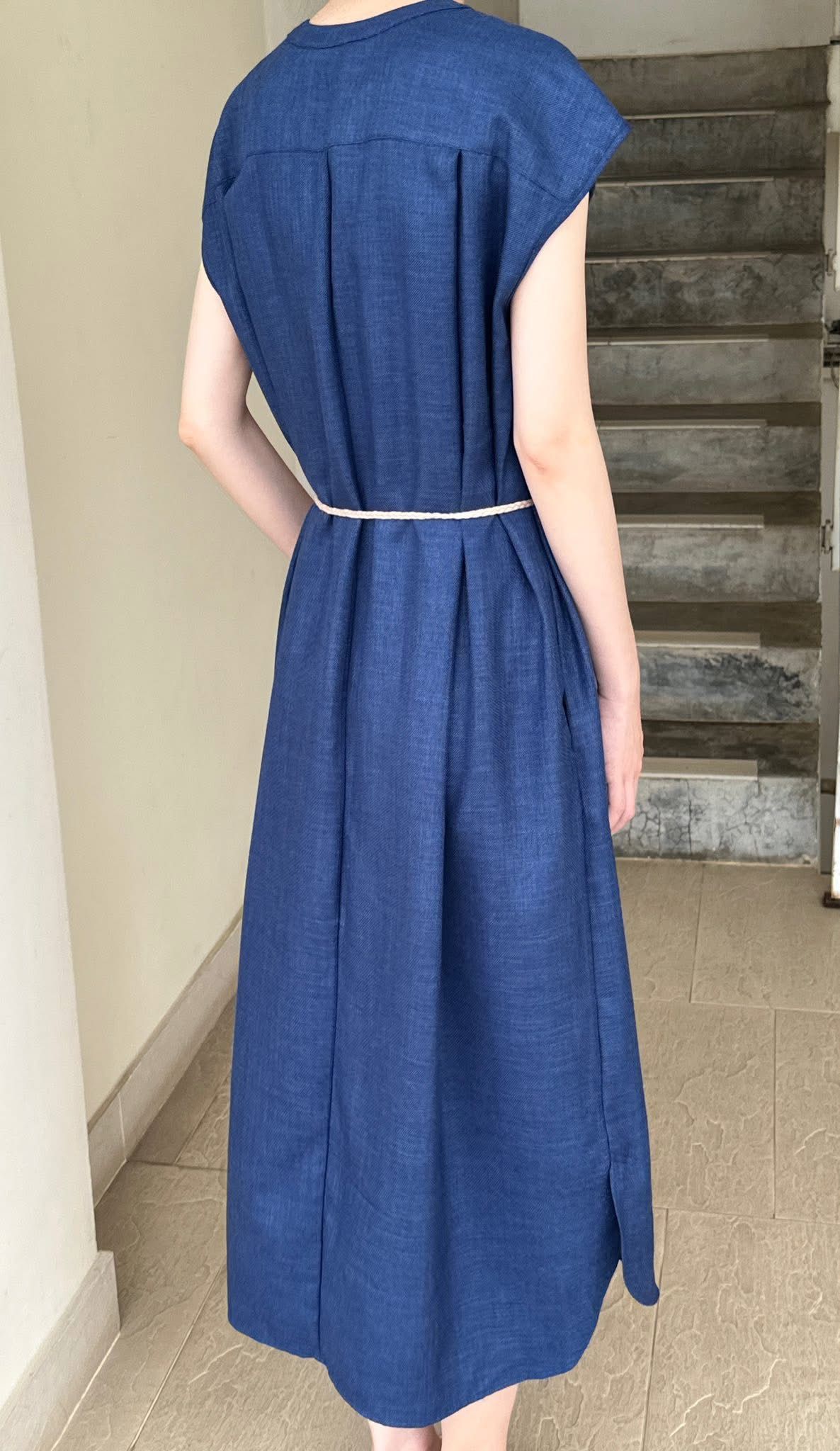  Milcah Dress - Đầm Sơ Mi Suông Tay Ngắn D956 