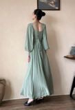  Cinderella Dress - Đầm Corset Cổ Điển Tay Phồng DR0124 