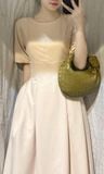  Victoria Dress - Đầm tay ngắn chữ A - POQ79 