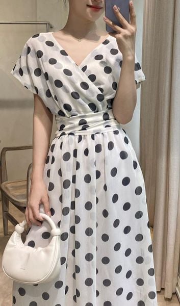  Hannah Dress - Đầm Voan Cánh Dơi E36 