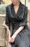  Harper Dress - Đầm Cổ Vest V12 