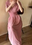  Helen Dress - Đầm Cánh Dơi Nhún Eo D971 
