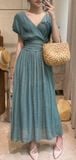  Hannah Dress - Đầm Midi Cánh Dơi E36 