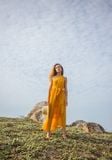  Lilly Dress - Đầm voan lệch vai dáng suông D023 