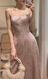  Isabela Dress - Đầm 2 Dây Cúp Ngực Hoạ Tiết 