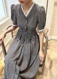  Jane Dress - Đầm Viền Cổ Tay Ngắn L36 