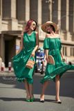  Emmie Dress - Đầm sát nách lụa các màu - D634 