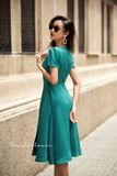  Sofia Dress - Đầm họa tiết tim nhí D538 D539 