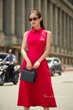  Ashley Dress - Đầm sát nách cổ sơ mi D567 