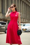  Ashley Dress - Đầm sát nách cổ sơ mi D567 