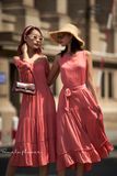  Emmie Dress - Đầm sát nách lụa các màu - D634 
