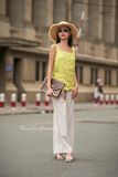  Áo linen 2 dây hàng cúc giữa A115 A116 