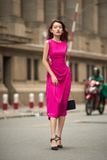  Jenna Dress - Đầm sát nách hở hai bên eo D437 