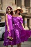  Emmie Dress - Đầm sát nách lụa các màu - D634 