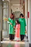  Áo dài Xuân Đoàn Viên_Mẹ (Màu xanh lá) D1 