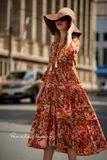  June Dress - Đầm họa tiết thổ cẩm D533 