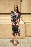  Savannah Dress - Đầm Tay Dài In Hoa D589 D590 
