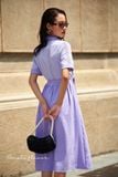  Faith Dress - Đầm ren phối cổ sơ mi D574 