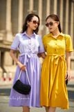  Faith Dress - Đầm ren phối cổ sơ mi D574 