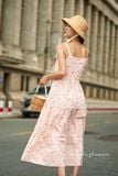  Floral maxi dress - Maxi hoa (Mẹ) D211 