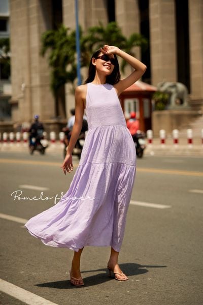  Hope Dress - Đầm sát nách 3 tầng D041 