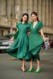  Amee Dress - Đầm sơ mi cúc trước D457 
