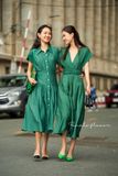  Amee Dress - Đầm sơ mi cúc trước D457 