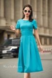  Victoria Dress - Đầm tay ngắn chữ A - POQ79 