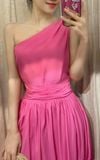  Lalyn Dress - Đầm Lệch Vai Nhấn Eo L31 