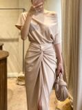  Mary Set - Set Áo Và Chân Váy Xoắn Eo L03 