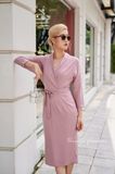  Maya Dress - Đầm body có dây thắt eo D103 