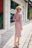  Maya Dress - Đầm body có dây thắt eo D103 