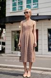  Hailey Dress - Đầm sát nách họa tiết tim nhí L13 