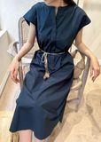  Milcah Dress - Đầm Sơ Mi Suông Tay Ngắn D956 
