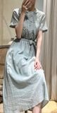  Nami Dress - Đầm Cổ Sen Thêu Tay E79 
