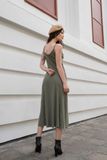  Amirah Dress - Đầm hai dây body cotton len D008 