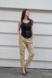  Áo linen 2 dây hàng cúc giữa A115 A116 
