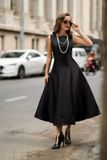  Tafta Dress - Đầm tafta sát nách D92 