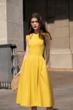  Liana Dress - Đầm sát nách chữ A - POQ79 