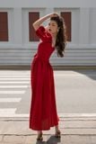  Classy Rosie Dress - Đầm trễ vai tay phồng cúp ngực D034 
