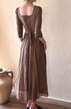  Sally Dress - Đầm Corset Ren Cổ Điển L1016 