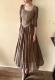  Sally Dress - Đầm Corset Ren Cổ Điển L1016 