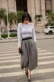  Aimé Skirt - Chân Váy Dạ Xếp Li C08 