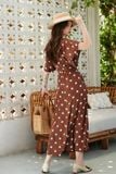  Amelie silk dress - Đầm Xoắn Eo Lụa L04 