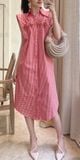  Tiffany Dress - Đầm hoa hồng khoét lưng 