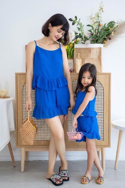  Lilith Set - Đồ bộ xô lụa 2 dây P01  (Mẹ ) 