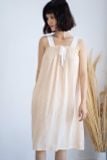  Rosa Pijama - Váy ngủ 2 dây sọc cam P20 