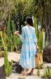 Brocades Dress - Đầm Maxi Hoạ Tiết Thổ Cẩm - D24 